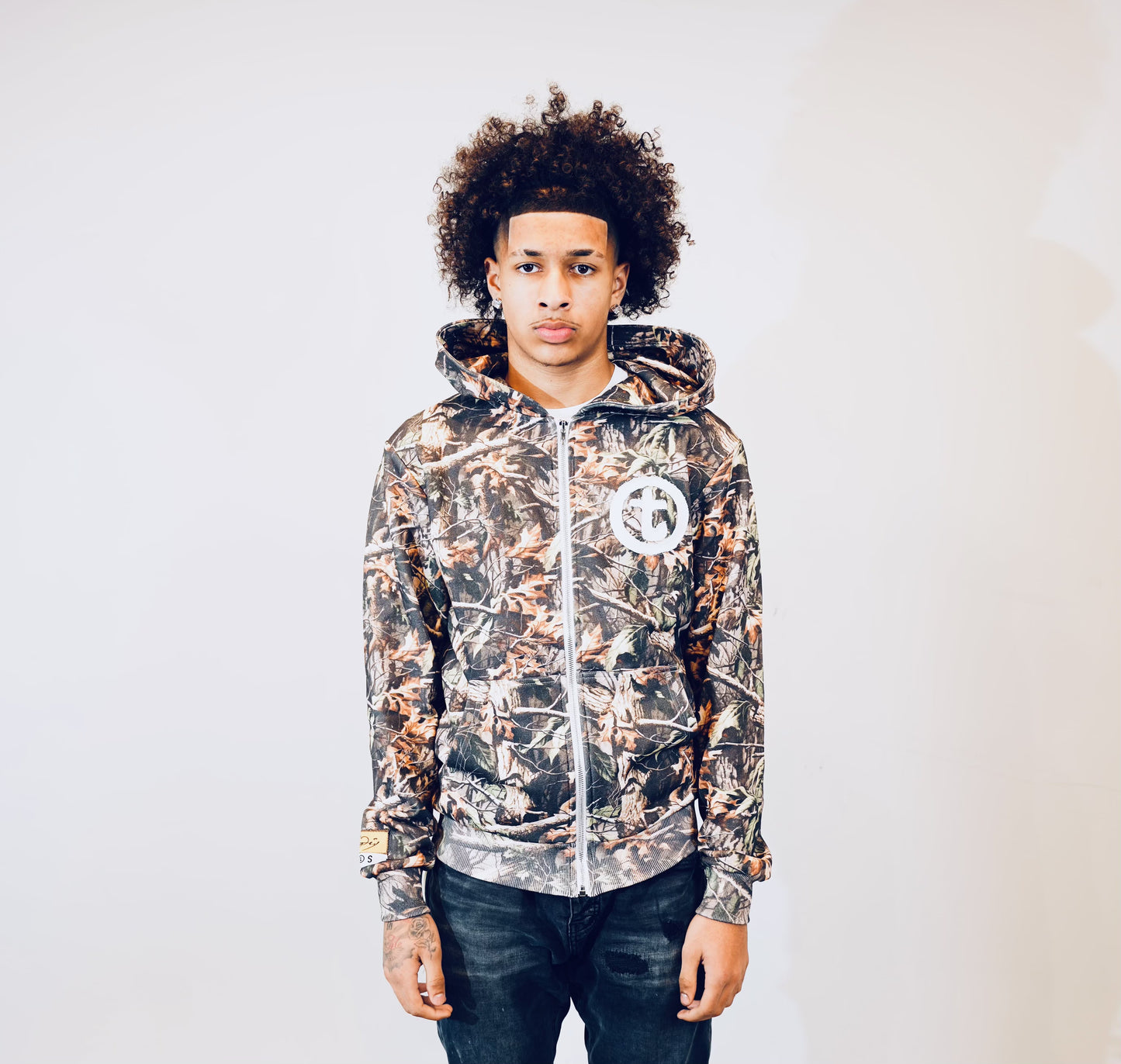 Camouflage Zip-Up